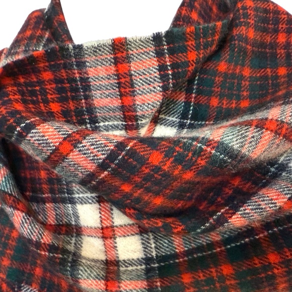 Johnstons of Elgin Scotland Wool Tartan Scarf – Dress McDonald Plaid – 12" x 55" - Picture 5 of 8